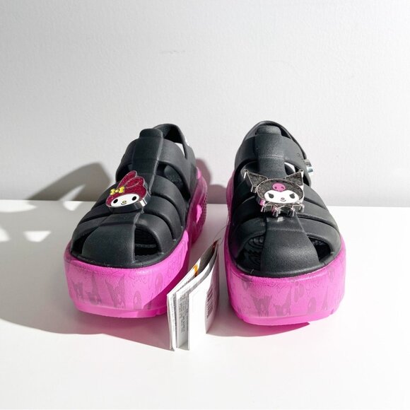 NWT Crocs Platform Sanrio Stomp Sandals, My Melody and Keromi Platform Shoes - Picture 3 of 13